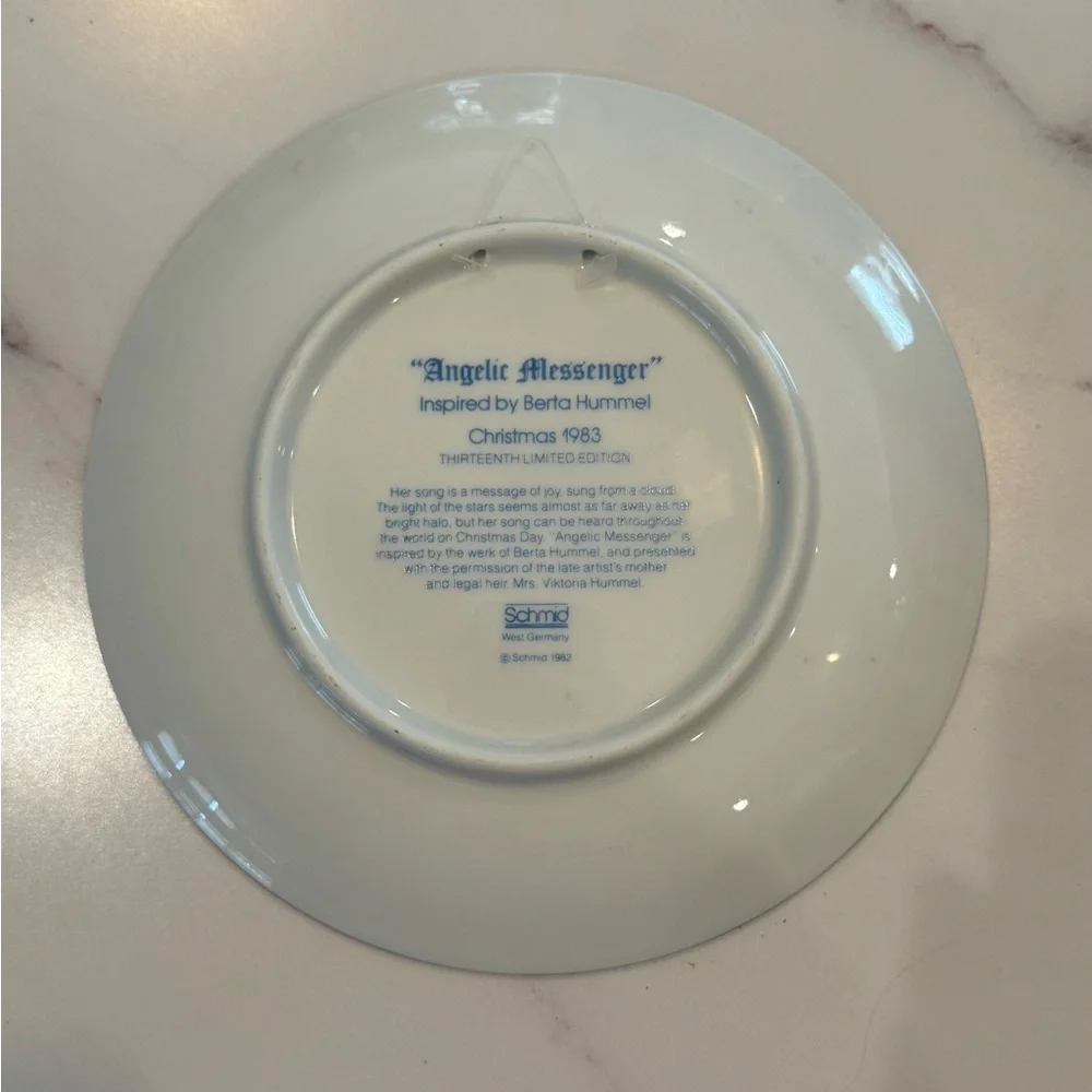 Adidas White Plate with Blue Text - Picture 2 of 2